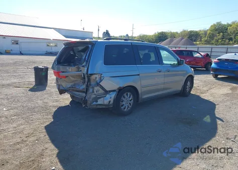 2008 Honda Odyssey Ex-L from USA, damaged, VIN 5FNRL38718B044281